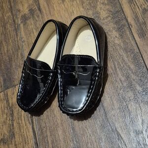Classic Miamooi Black Kids Loafers